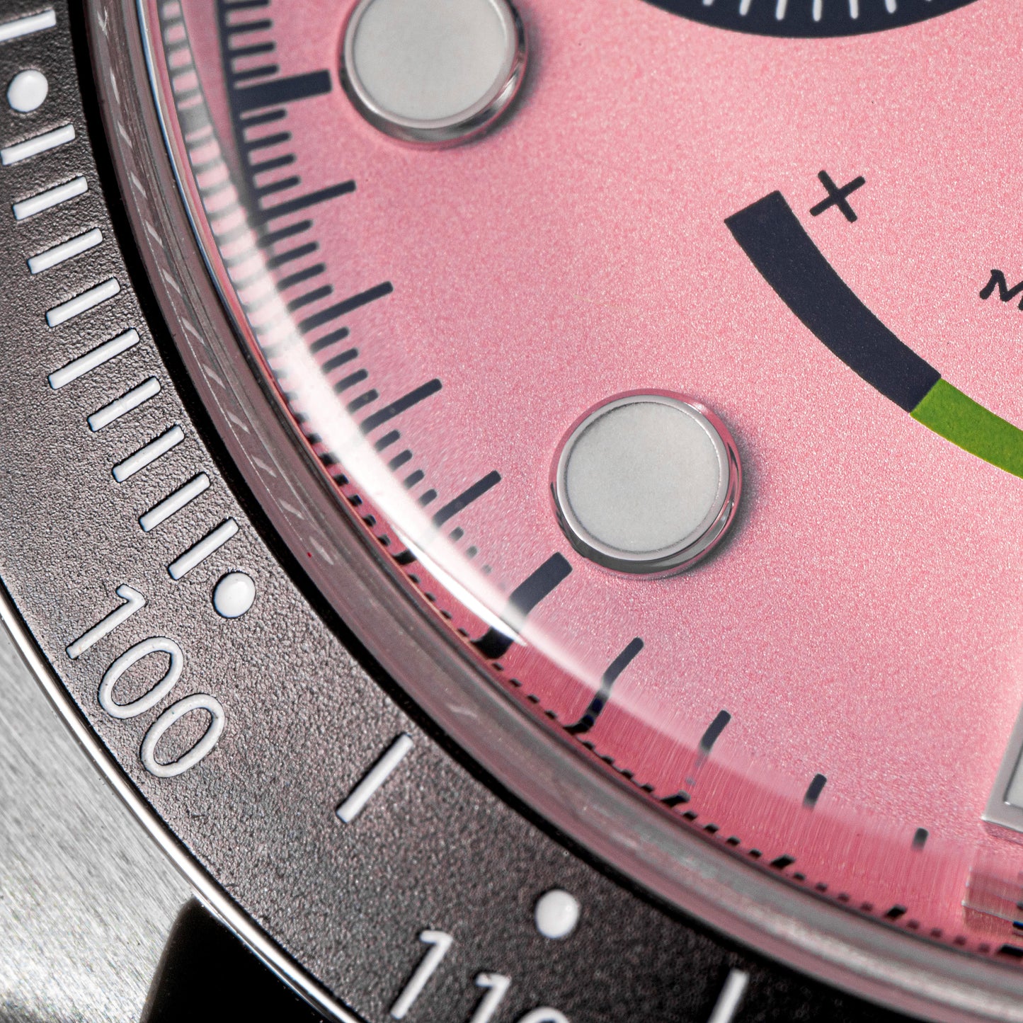 Sugess S475 Chronograph Pink Dial