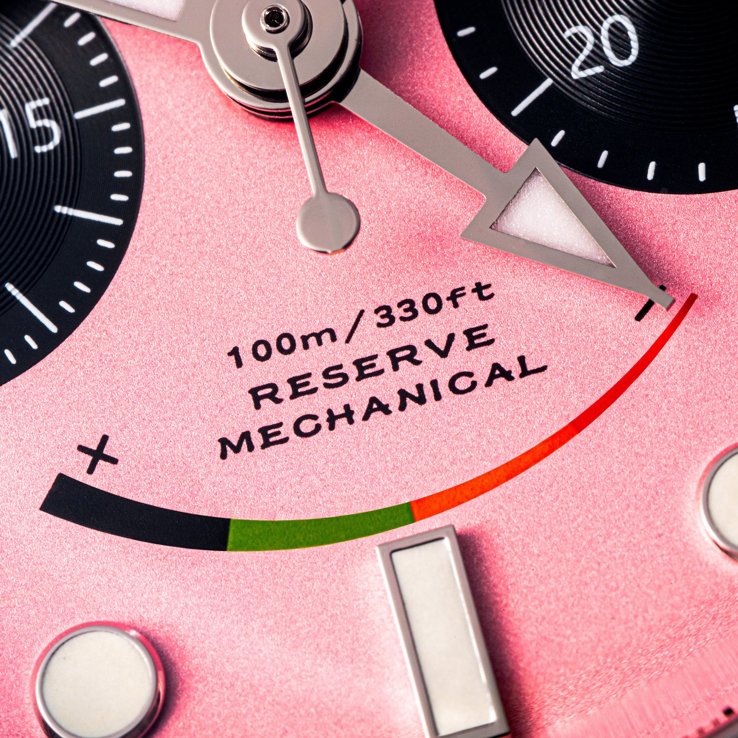 Sugess S475 Chronograph Pink Dial