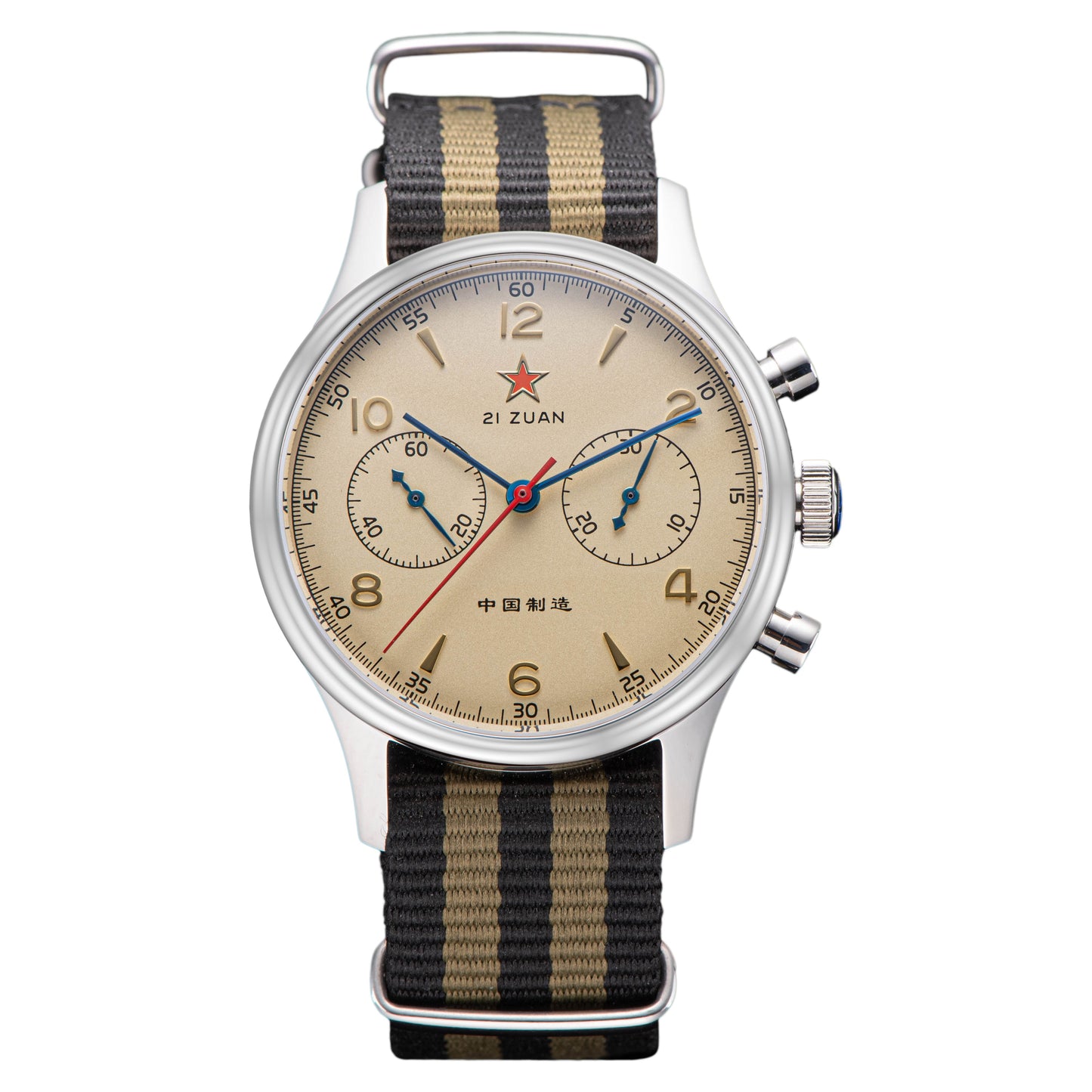 Seagull Movement Chrono Heritage SU1963S40/X 40mm 1963 Swan Neck Regulator