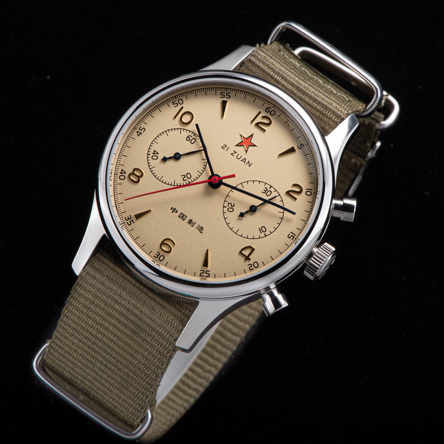 Seagull Movement 1963 Chrono SU1963S40 40mm without SwanNeck Regulator