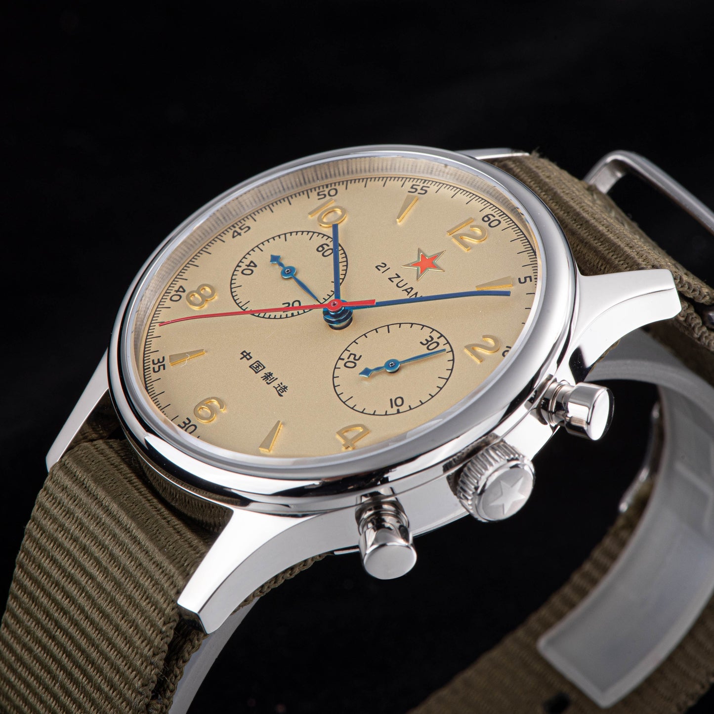 Seagull Movement 1963 Chrono SU1963S40 40mm without SwanNeck Regulator
