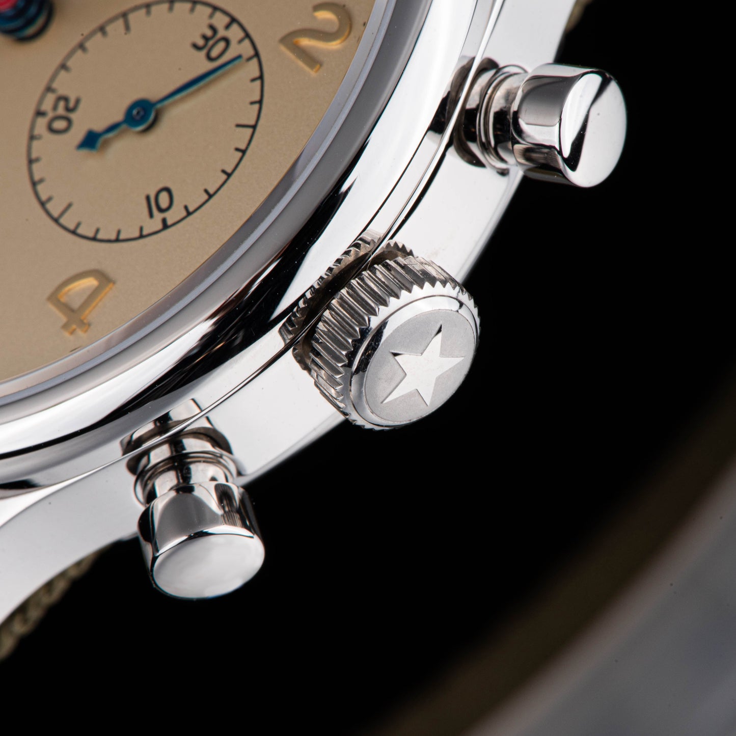 Seagull Movement Chrono Heritage SU1963S40/X 40mm 1963 Swan Neck Regulator