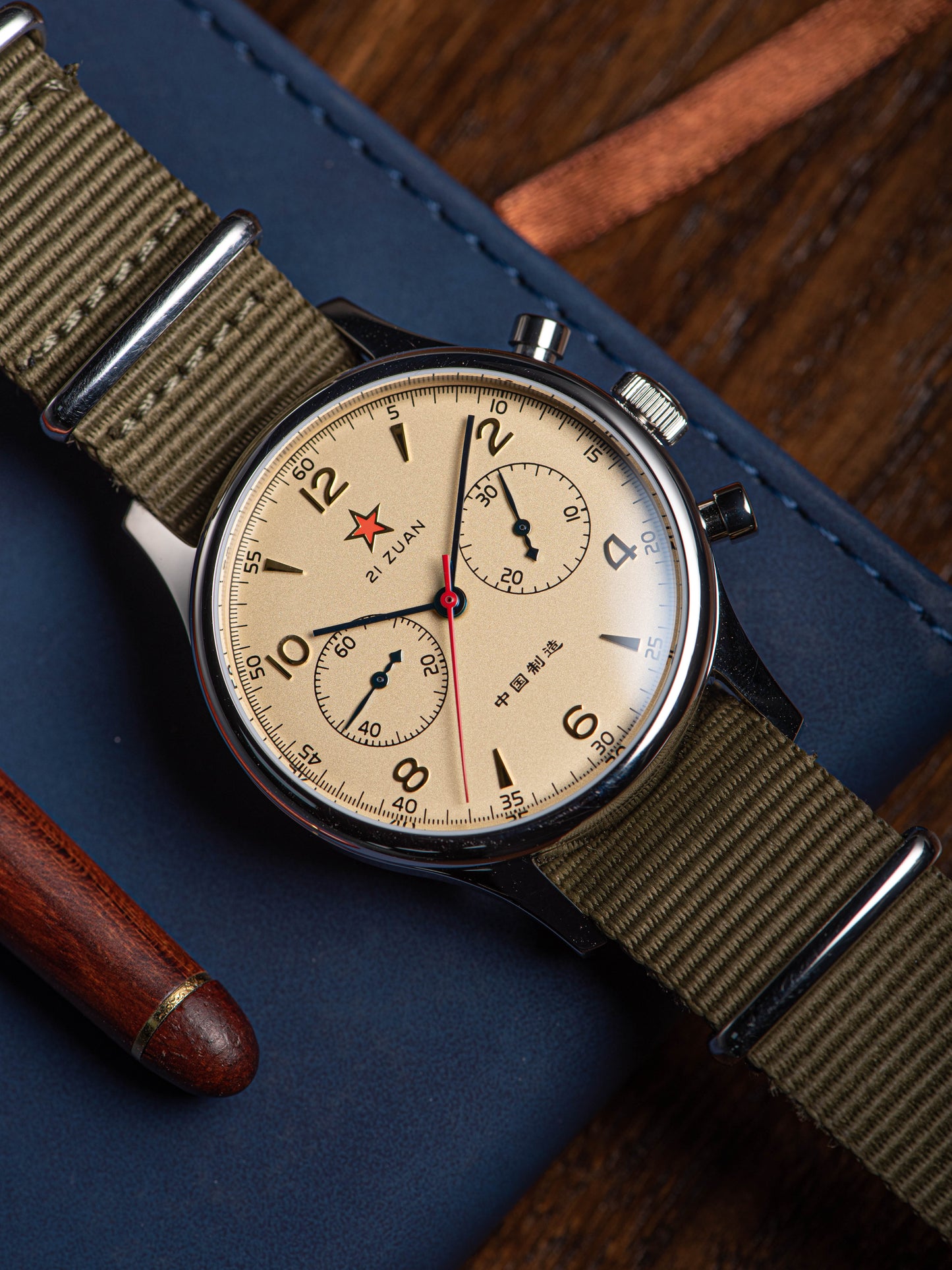 Seagull Movement 1963 Chrono SU1963S40 40mm without SwanNeck Regulator